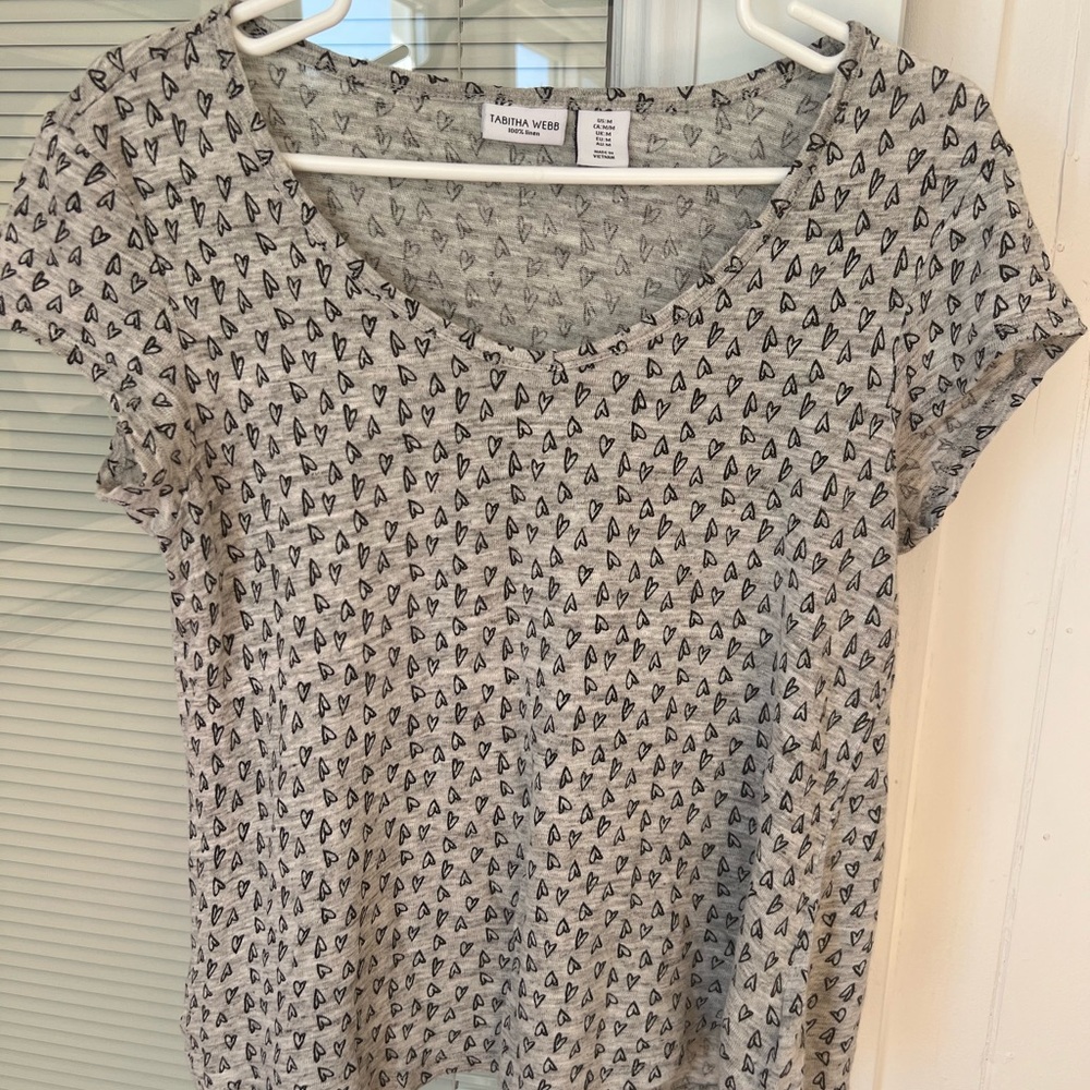 Tabitha Webb Geometric Print Short Sleeve Top